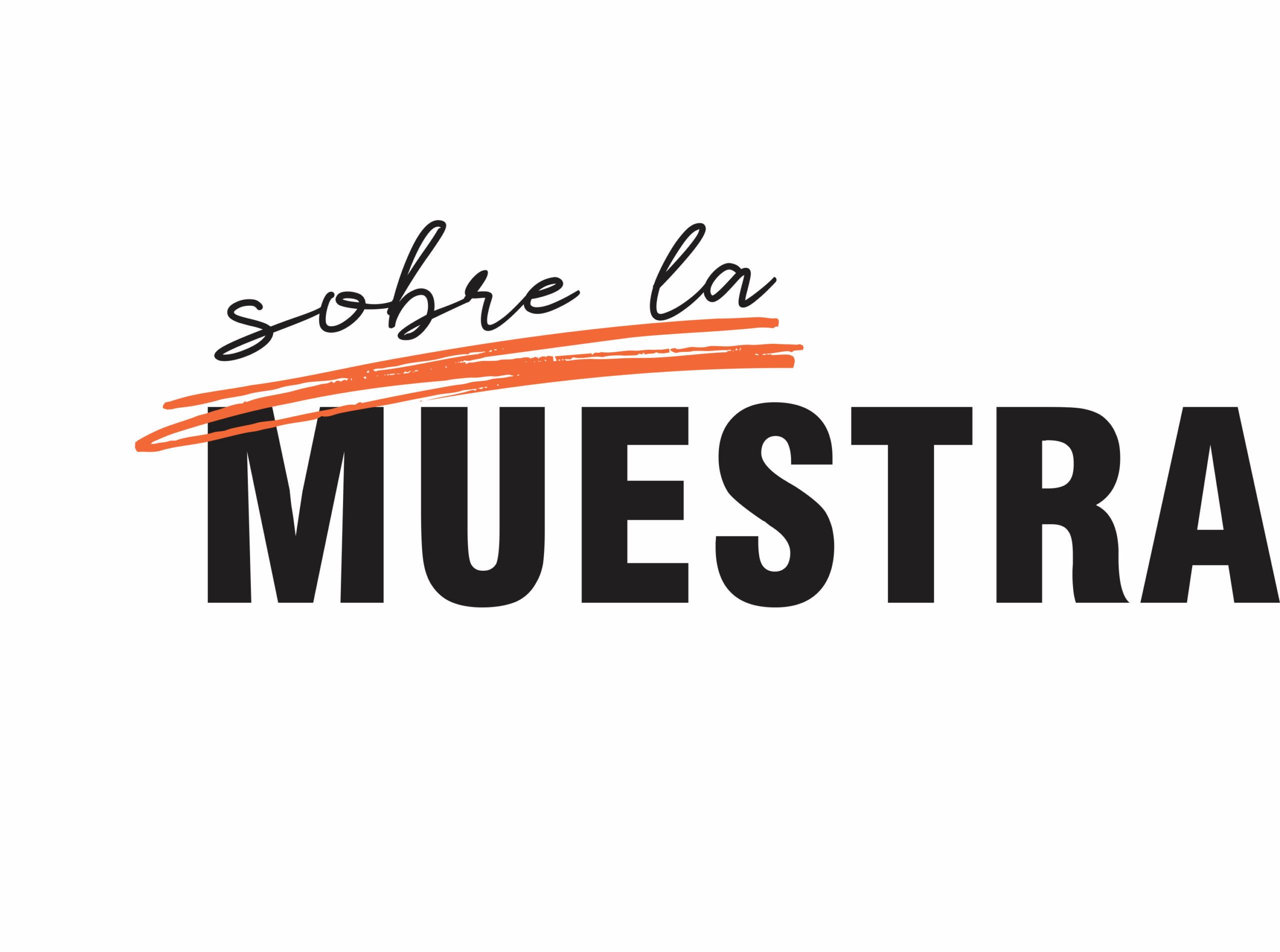 Sobre la muestra